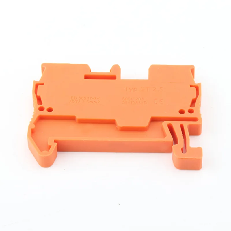 Τερματικό μπλοκ σιδηροδρόμου ST 2.5 Spring Din