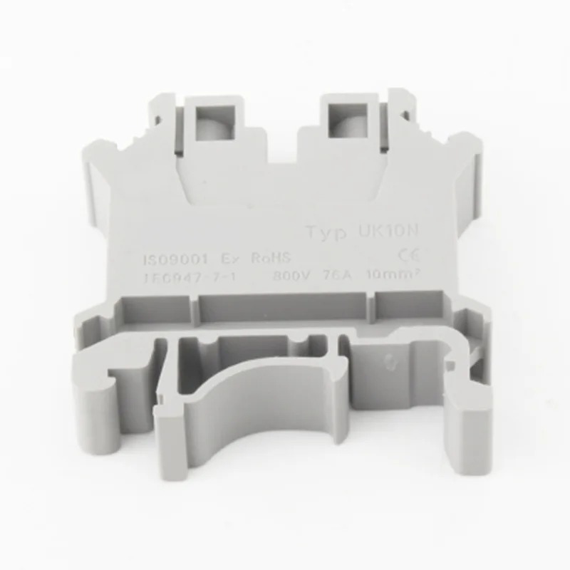 Τερματικό μπλοκ σιδηροδρομικών γραμμών UK 10N Din